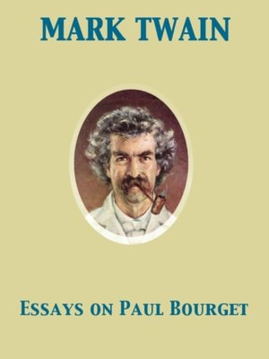 cover image of Essays on Paul Bourget